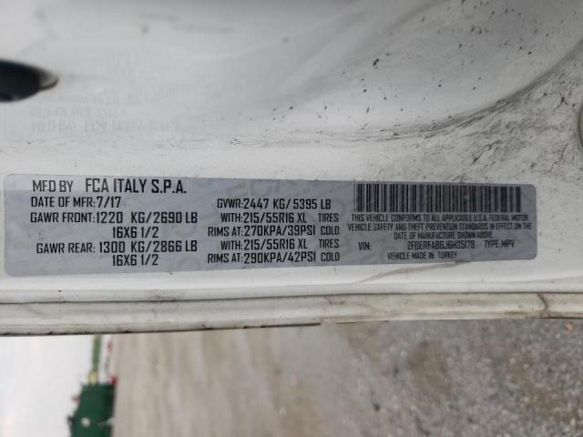 Photo 10 from auction – 2018 RAM PROMASTER with VIN ZFBERFAB6J6H35178