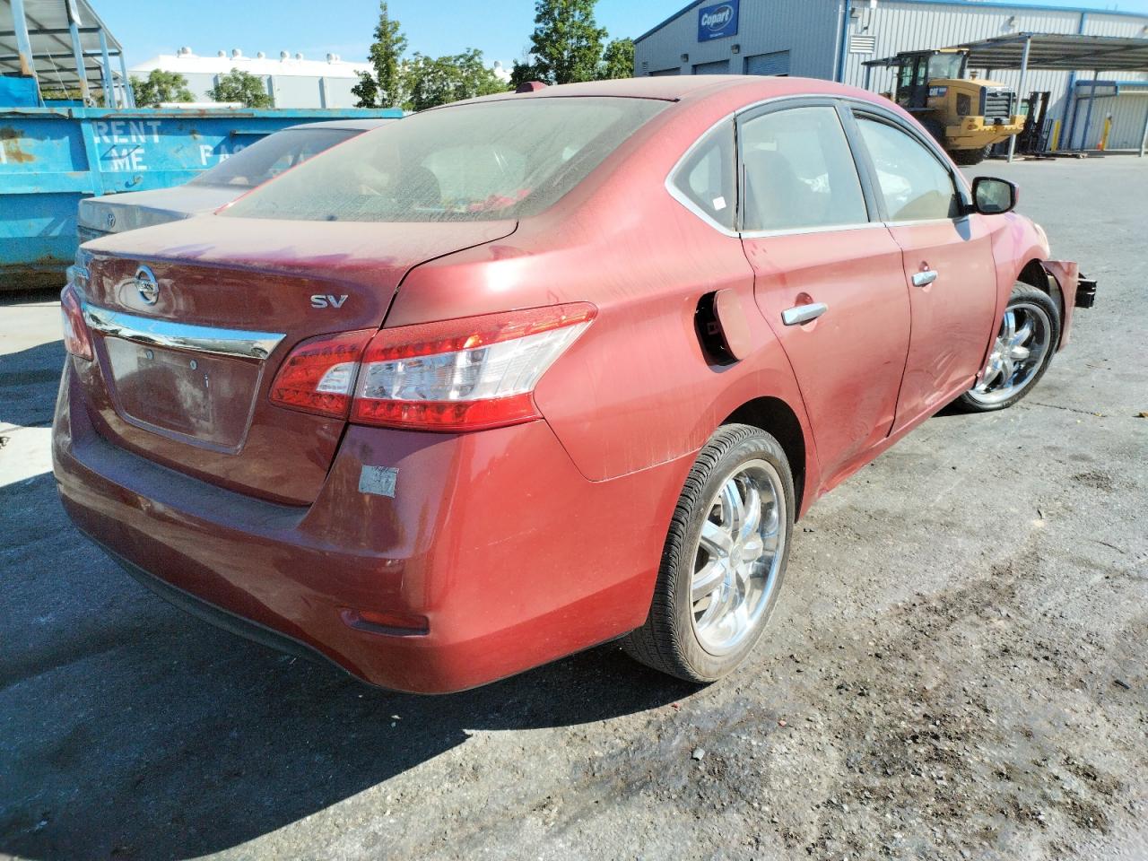 Photo 4 from auction – 2015 NISSAN SENTRA S with VIN 3N1AB7AP2FL665841