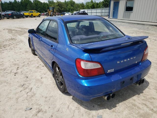 Photo 3 from auction – 2003 SUBARU IMPREZA WR with VIN JF1GD29663G500302