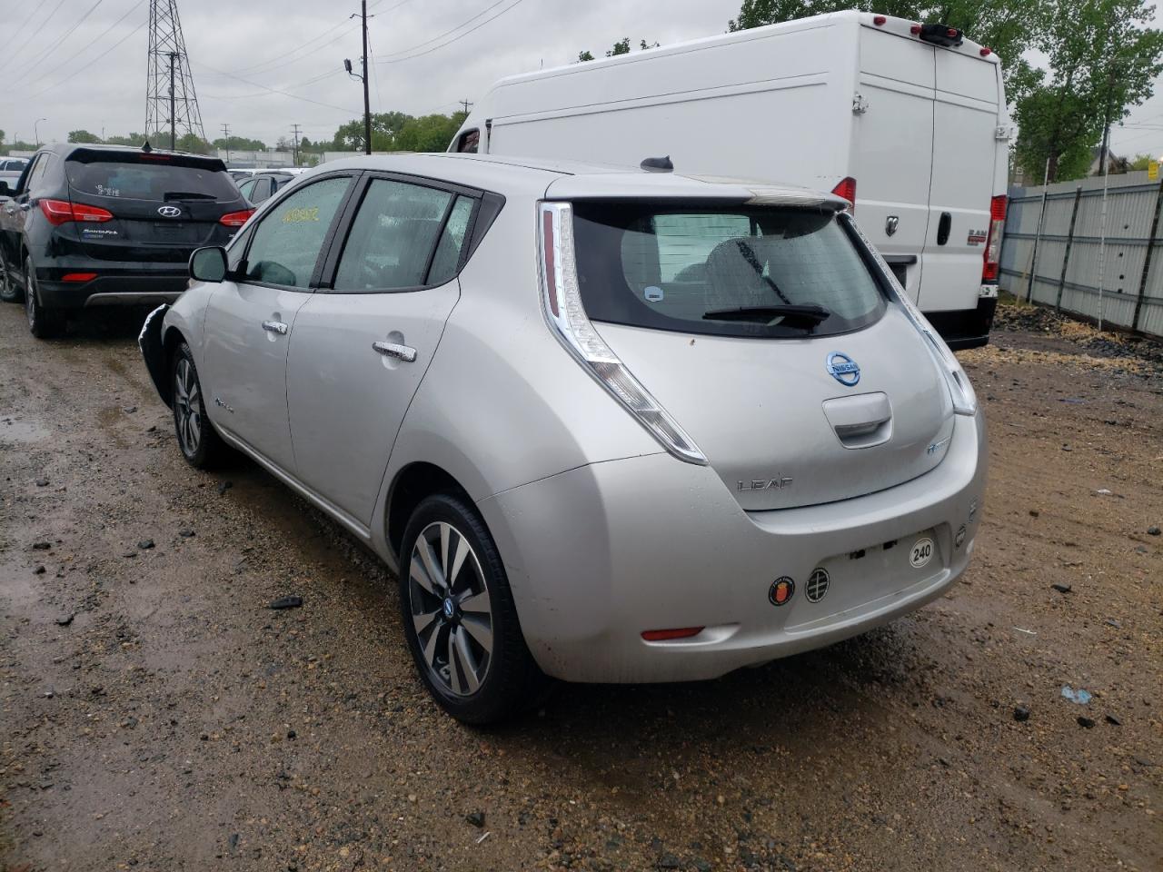 Photo 3 from auction – 2013 NISSAN LEAF S with VIN 1N4AZ0CP9DC408638