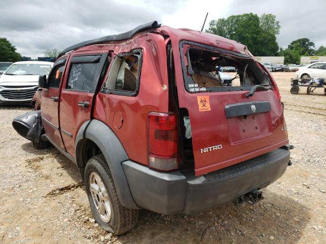 Photo 3 from auction – 2007 DODGE NITRO SXT with VIN 1D8GU28K27W589484