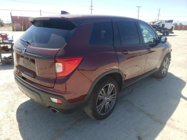 Photo 4 from auction – 2021 HONDA PASSPORT E with VIN 5FNYF7H53MB013570