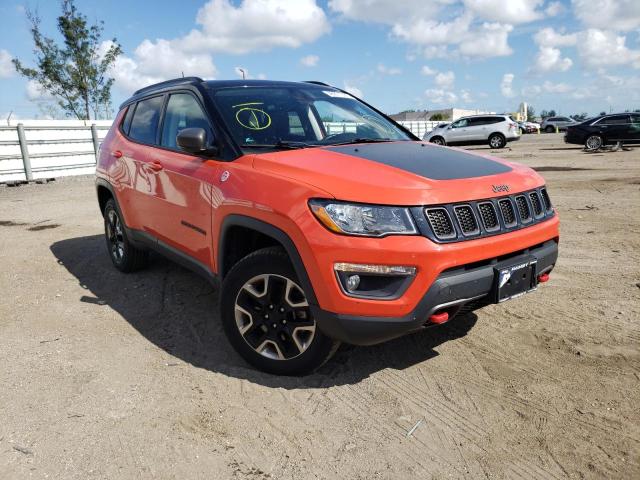 JEEP COMPASS TR 2018 with VIN 3C4NJDDB9JT143877 - Photo from auction