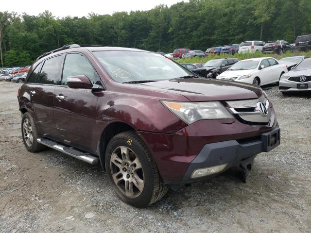 ACURA MDX TECHNO 2007 with VIN 2HNYD28357H543152 - Photo from auction