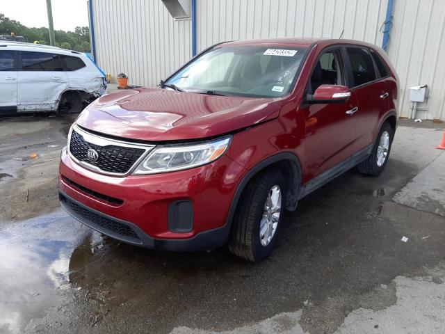 Photo 2 from auction – 2015 KIA SORENTO LX with VIN 5XYKT3A67FG595694