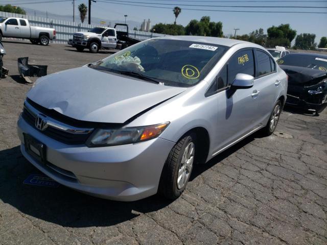 Photo 2 from auction – 2012 HONDA CIVIC LX with VIN 2HGFB2F55CH570600