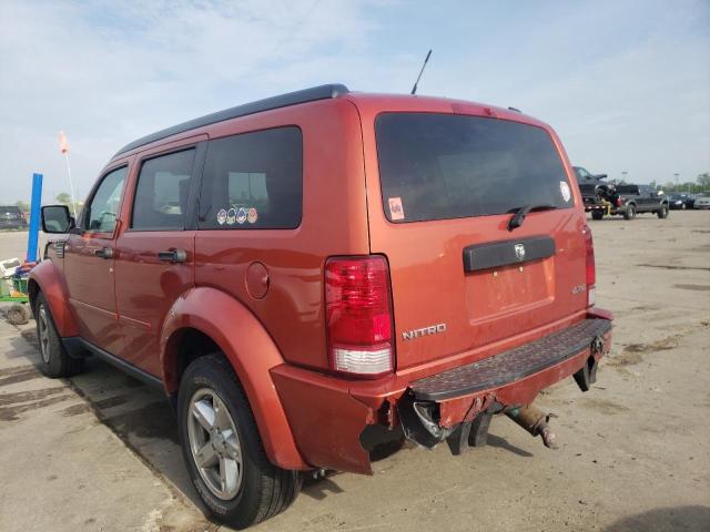 Photo 3 from auction – 2008 DODGE NITRO SXT with VIN 1D8GU28K48W140342
