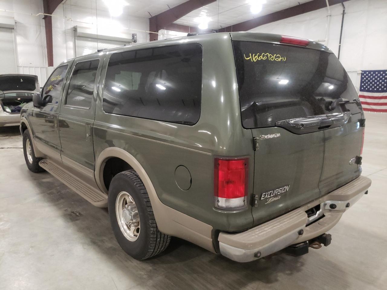 Photo 3 from auction – 2001 FORD EXCURSION with VIN 1FMNU42S11EC87669