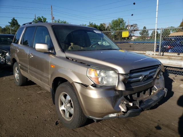 HONDA PILOT EX 2006 with VIN 5FNYF18436B019117 - Photo from auction