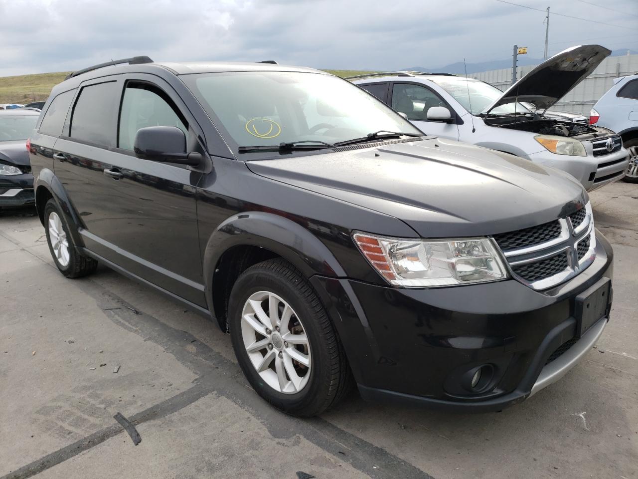 DODGE JOURNEY SX 2012 with VIN 3C4PDDBG1CT136178 - Photo from auction