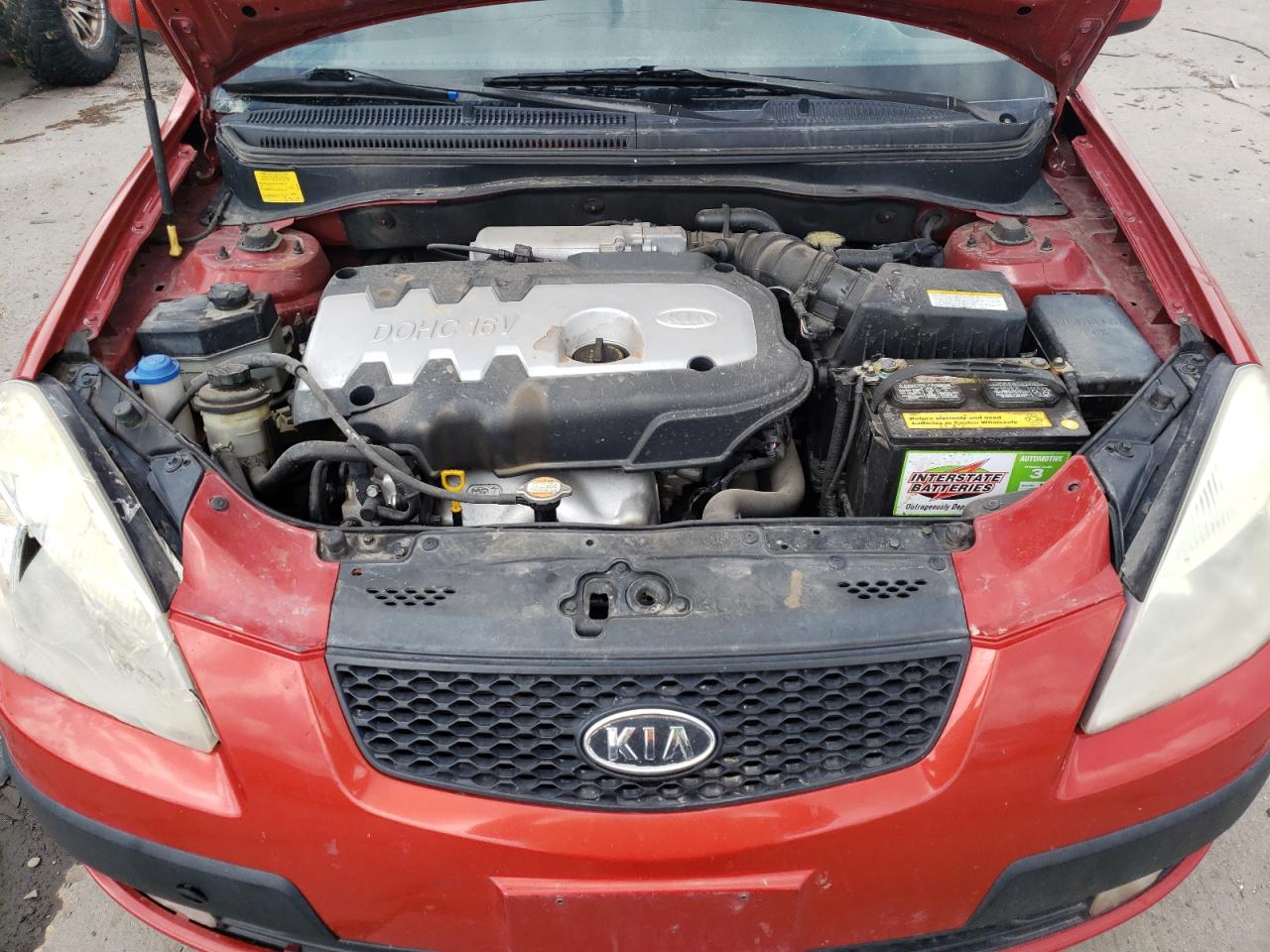 Photo 7 from auction – 2006 KIA RIO 5 with VIN KNADE163966081965
