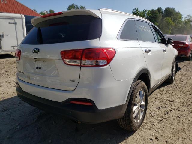 Photo 4 from auction – 2016 KIA SORENTO LX with VIN 5XYPGDA53GG003474