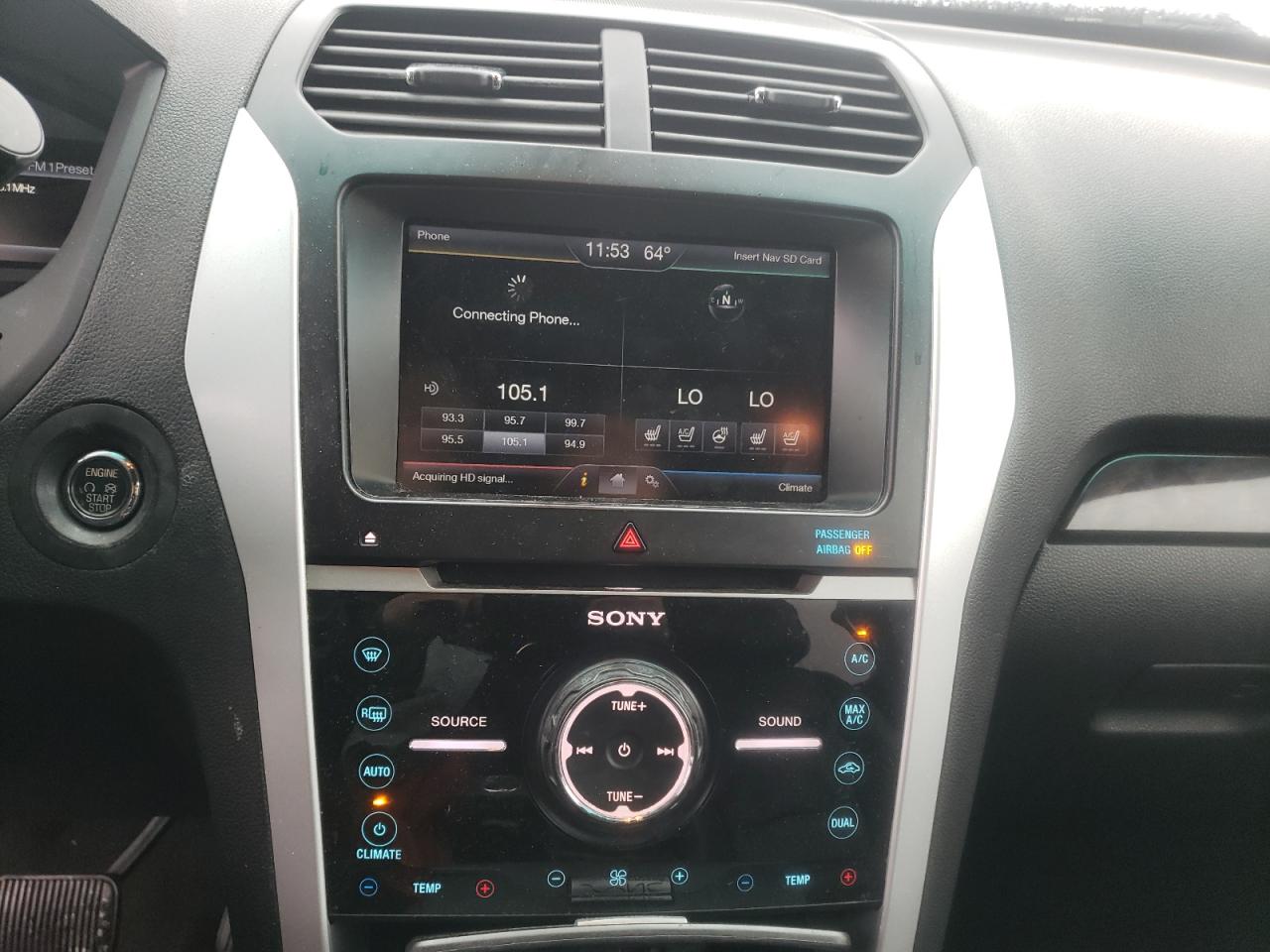 Photo 9 from auction – 2015 FORD EXPLORER L with VIN 1FM5K8F89FGA35871