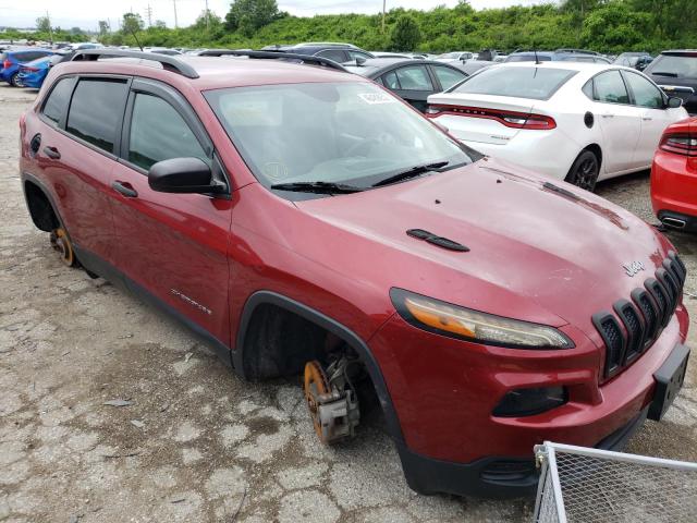 JEEP CHEROKEE 2017 with VIN 1C4PJLAB7HW661398 - Photo from auction
