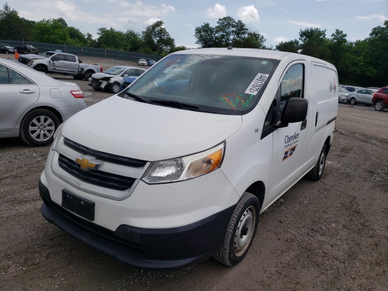 Photo 2 from auction – 2017 CHEVROLET CITY EXPRE with VIN 3N63M0YN6HK709101