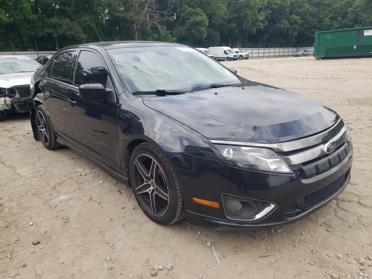 FORD FUSION SPO 2012 with VIN 3FAHP0KC5CR288369 - Photo from auction