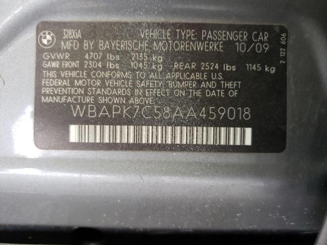 Photo 10 from auction – 2010 BMW 328 XI with VIN WBAPK7C58AA459018
