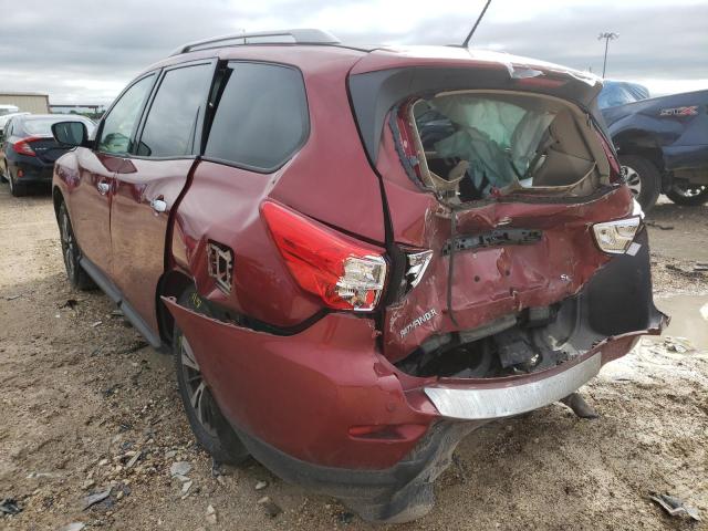 Photo 3 from auction – 2017 NISSAN PATHFINDER with VIN 5N1DR2MN5HC624097