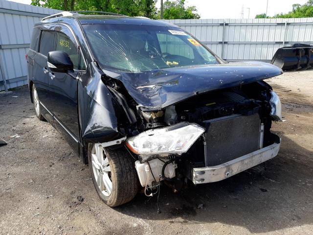 NISSAN QUEST S 2013 with VIN JN8AE2KPXD9065858 - Photo from auction