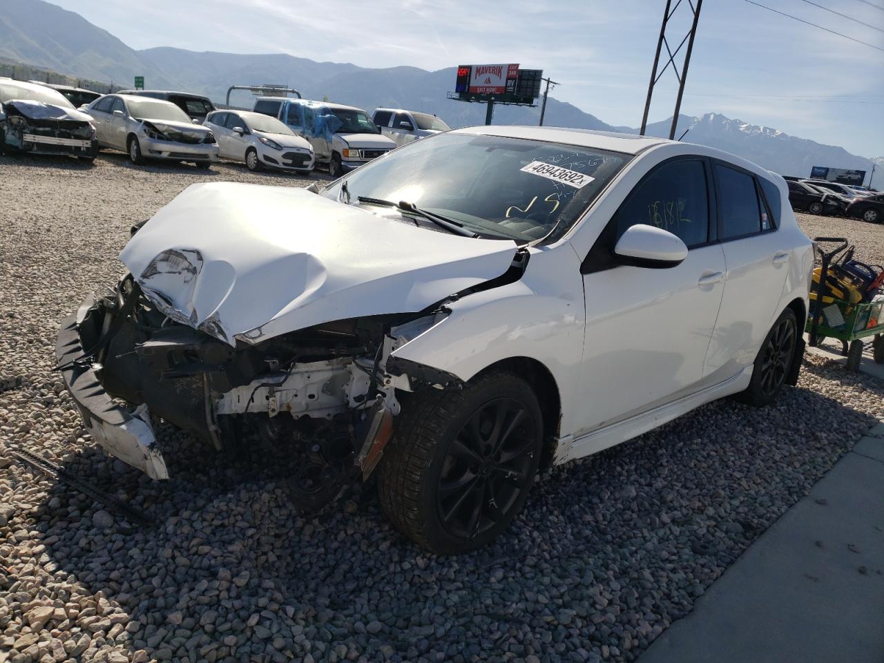 Photo 2 from auction – 2011 MAZDA 3 S with VIN JM1BL1K58B1375677