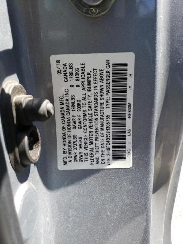 Photo 10 from auction – 2018 HONDA CIVIC LX with VIN 2HGFC4B59JH305755