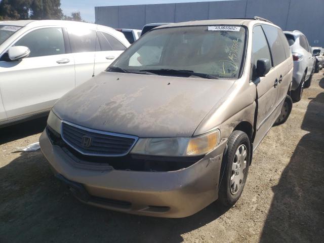 Photo 2 from auction – 2001 HONDA ODYSSEY LX with VIN 2HKRL18521H577170