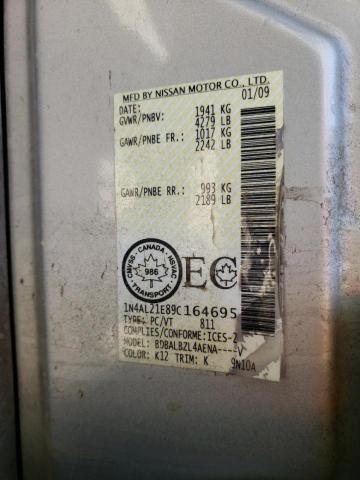Photo 10 from auction – 2009 NISSAN ALTIMA 2.5 with VIN 1N4AL21E89C164695