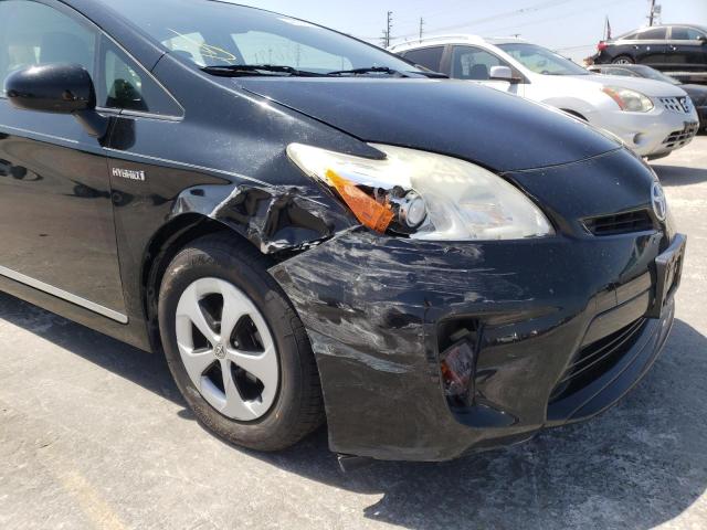 Photo 9 from auction – 2012 TOYOTA PRIUS with VIN JTDKN3DU2C1483272