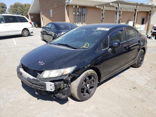 Photo 2 from auction – 2013 HONDA CIVIC LX with VIN 19XFB2F51DE213913