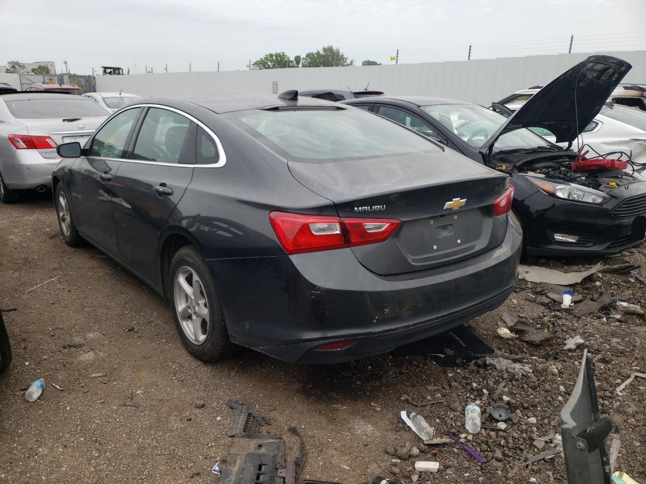 Photo 3 from auction – 2017 CHEVROLET MALIBU LS with VIN 1G1ZB5ST4HF262997