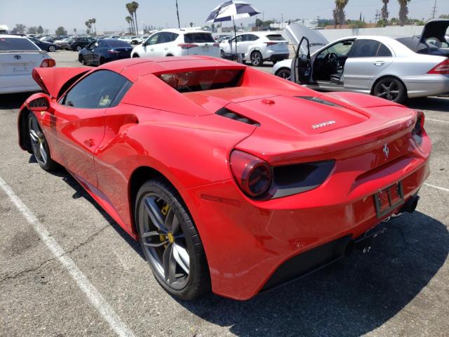 Photo 3 from auction – 2016 FERRARI 488 SPIDER with VIN ZFF80AMA4G0217333
