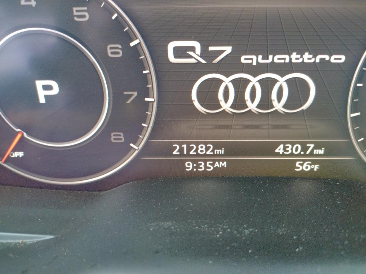 Photo 8 from auction – 2019 AUDI Q7 PREMIUM with VIN WA1LHAF71KD039105