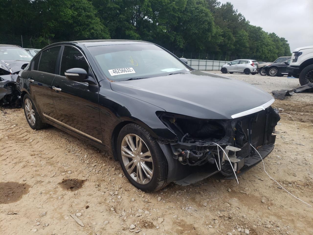 HYUNDAI GENESIS 4. 2010 with VIN KMHGC4DF6AU109600 - Photo from auction