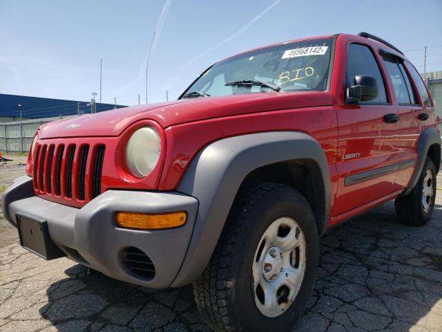 Photo 2 from auction – 2004 JEEP LIBERTY SP with VIN 1J4GL48K34W202444