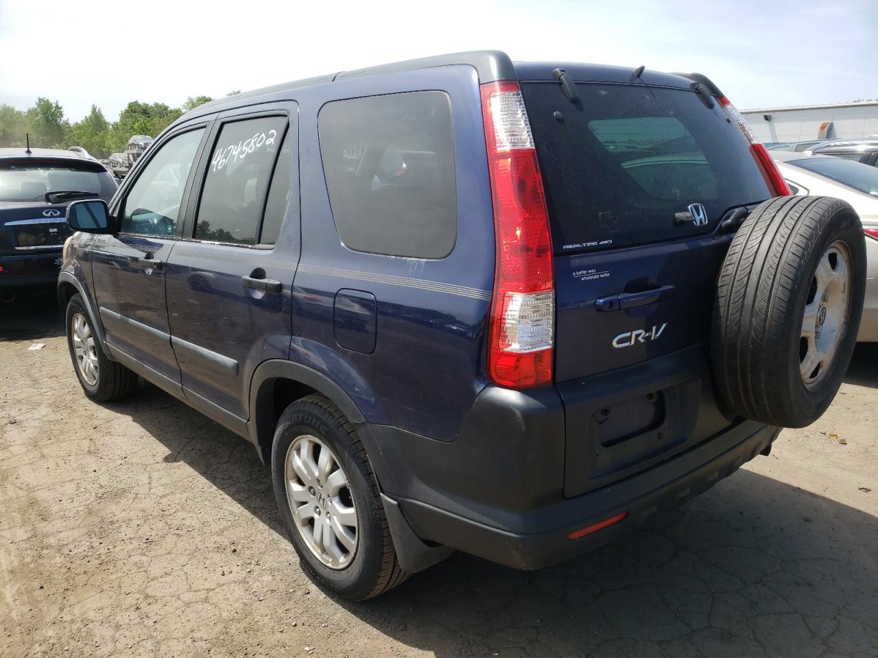 Photo 3 from auction – 2005 HONDA CR-V EX with VIN SHSRD78885U346779