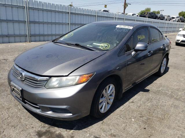 Photo 2 from auction – 2012 HONDA CIVIC EXL with VIN 2HGFB2F92CH537170