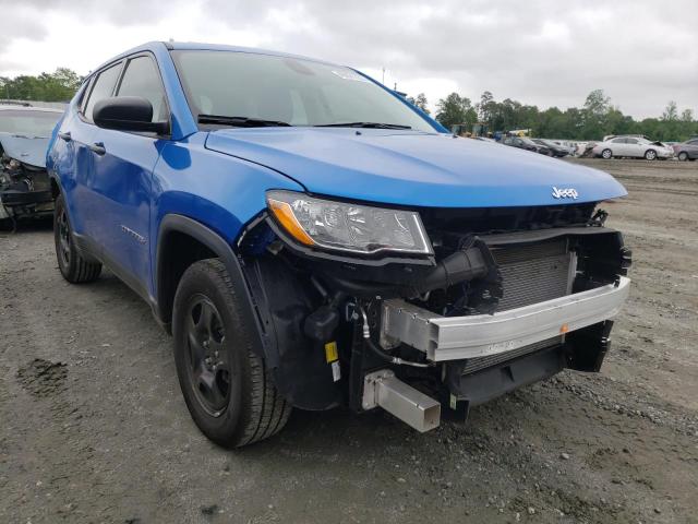 JEEP COMPASS SP 2021 with VIN 3C4NJCAB4MT526855 - Photo from auction