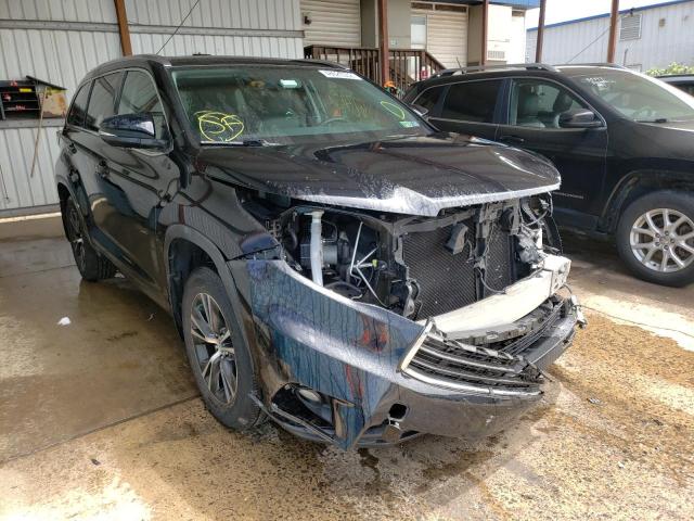 TOYOTA HIGHLANDER 2016 with VIN 5TDJKRFH5GS500548 - Photo from auction