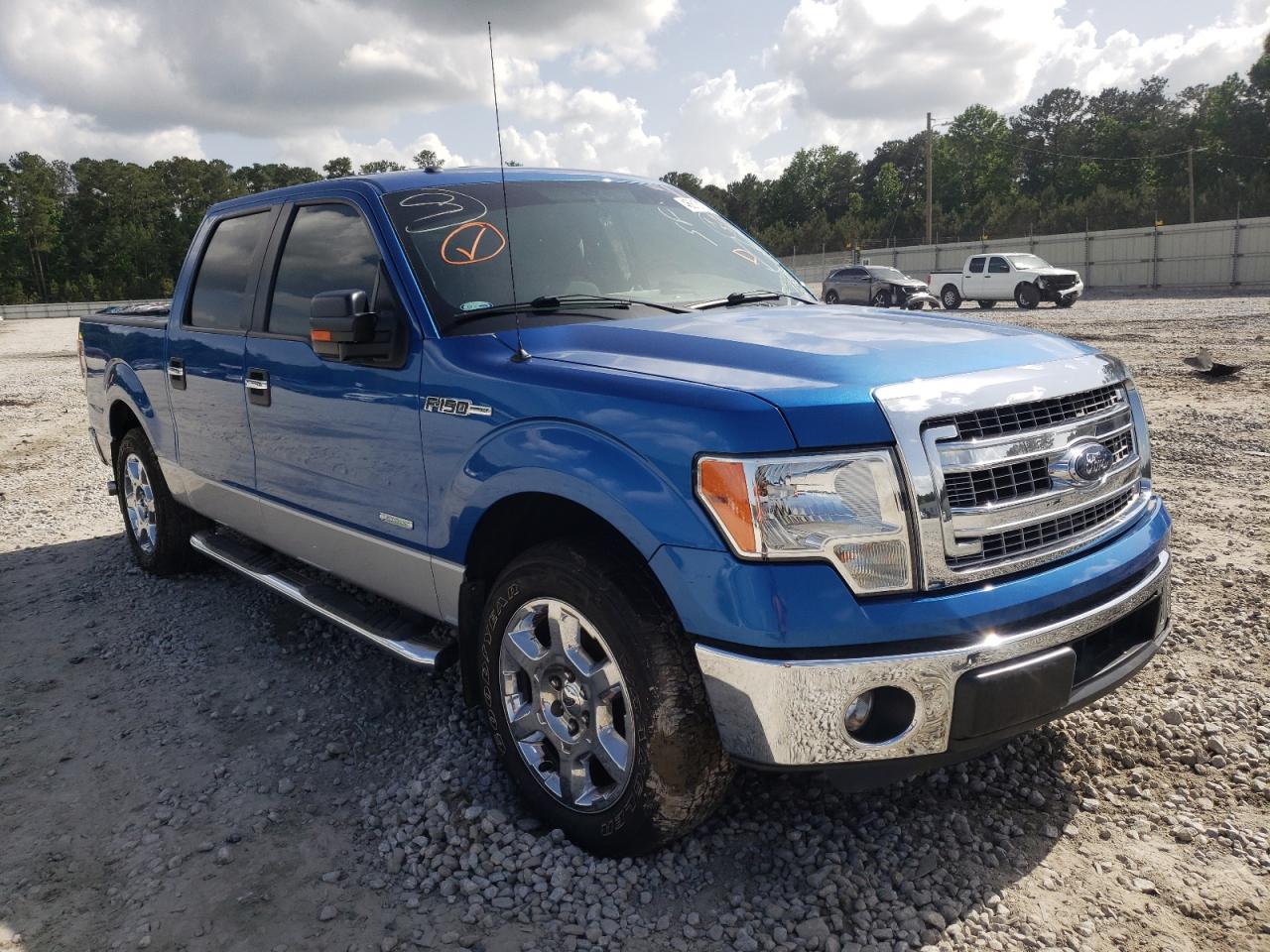 FORD F150 SUPER 2014 with VIN 1FTFW1CT9EKF86830 - Photo from auction