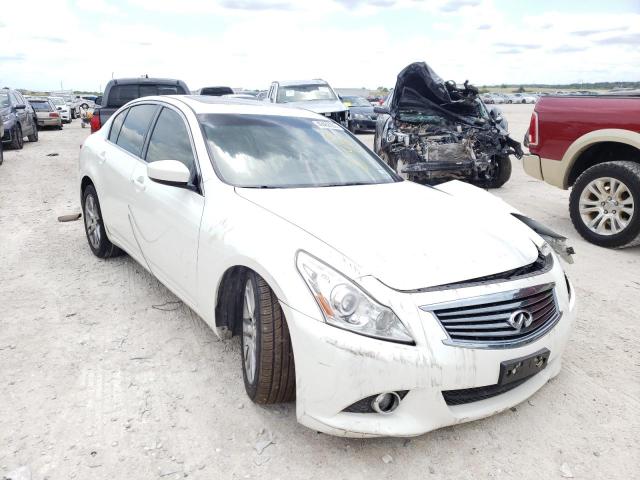 INFINITI G37 BASE 2012 with VIN JN1CV6AP5CM629637 - Photo from auction