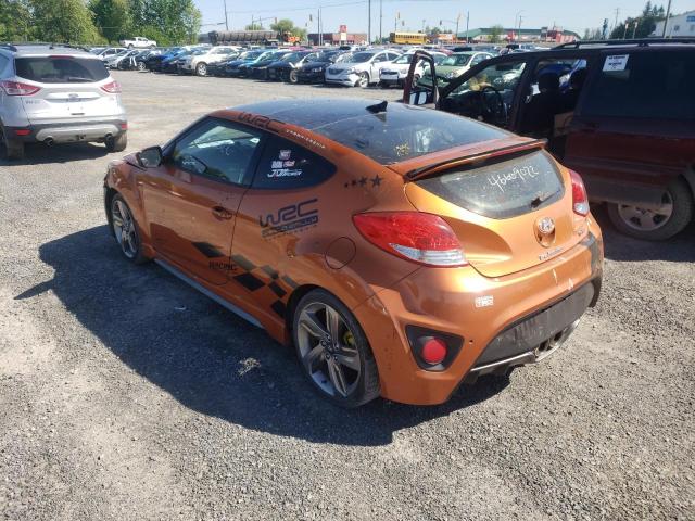 Photo 3 from auction – 2013 HYUNDAI VELOSTER T with VIN KMHTC6AE0DU144885