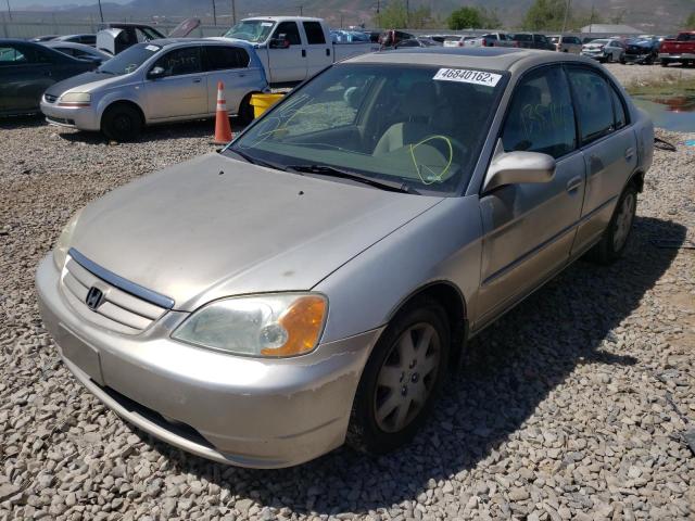 Photo 2 from auction – 2001 HONDA CIVIC EX with VIN JHMES26781S006083