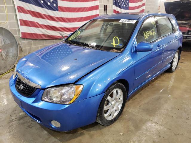 Photo 4 from auction – 2006 KIA SPECTRA5 with VIN KNAFE161565247945
