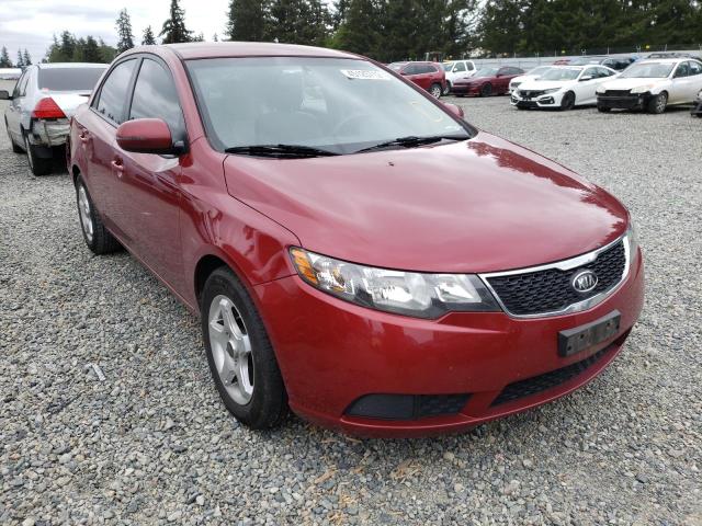 KIA FORTE EX 2012 with VIN KNAFU4A22C5586680 - Photo from auction