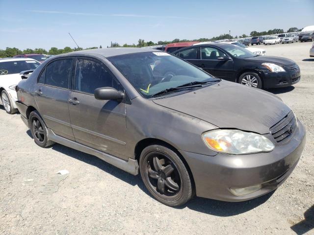 TOYOTA COROLLA CE 2003 with VIN 1NXBR32E93Z002847 - Photo from auction