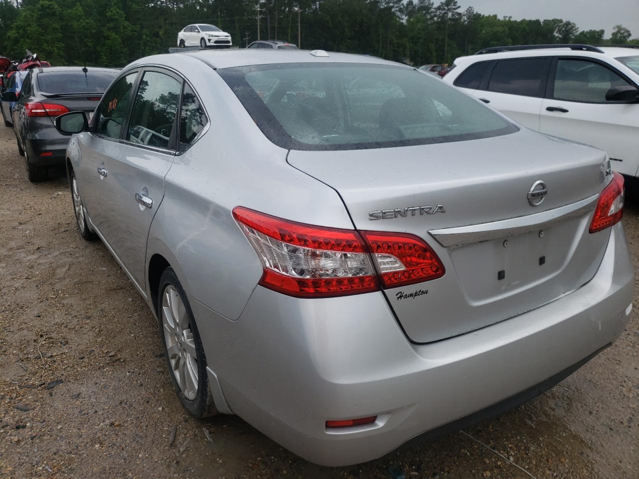 Photo 3 from auction – 2015 NISSAN SENTRA S with VIN 3N1AB7AP2FY239702