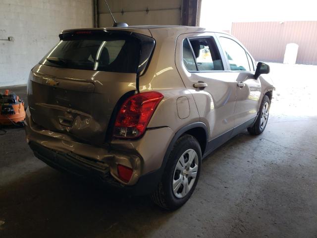 Photo 4 from auction – 2018 CHEVROLET TRAX LS with VIN 3GNCJKSB6JL392885