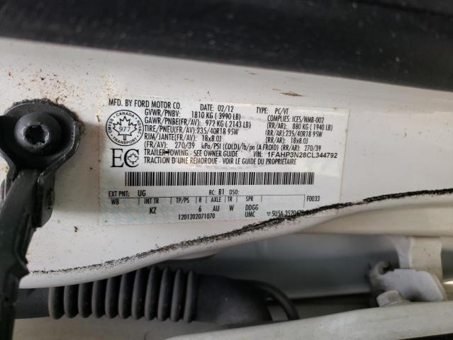 Photo 10 from auction – 2012 FORD FOCUS TITA with VIN 1FAHP3N28CL344792