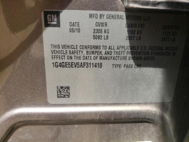 Photo 10 from auction – 2010 BUICK LACROSSE C with VIN 1G4GE5EV5AF311418