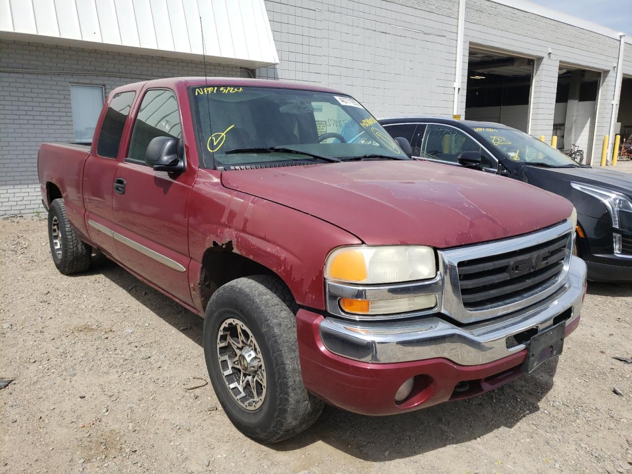 GMC NEW SIERRA 2004 with VIN 2GTEK19V341229531 - Photo from auction